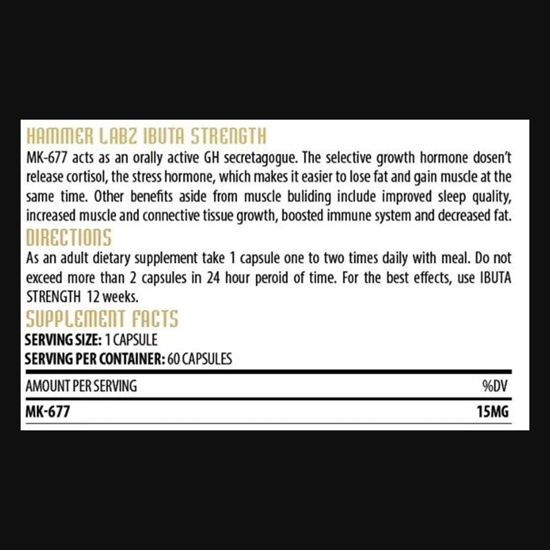 Hammer Labz Ibuta Strength 60 kapsúl