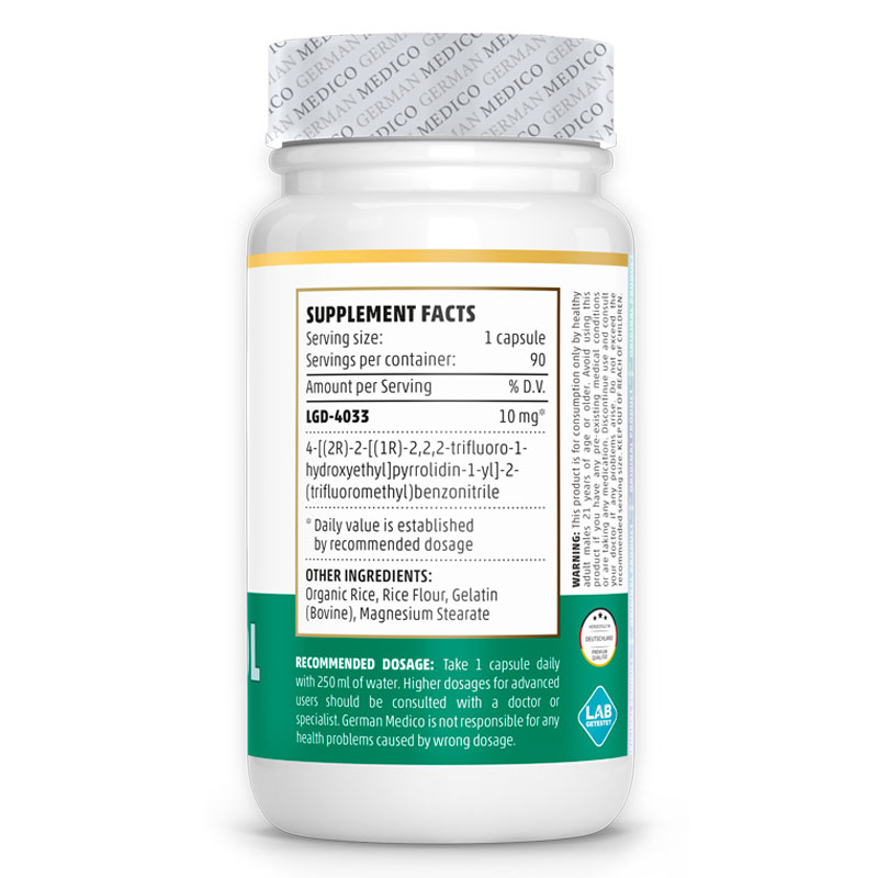 German Medico Ligandrol LGD-4033 90 kapsúl