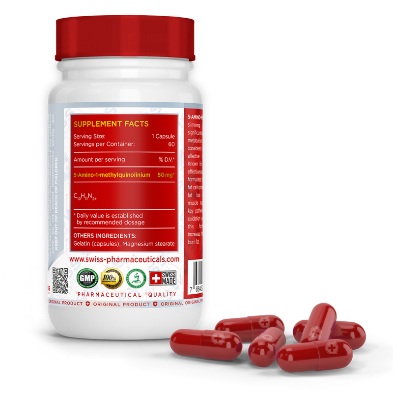Swiss Pharmaceuticals 5-Amino-1MQ 60 kapsúl