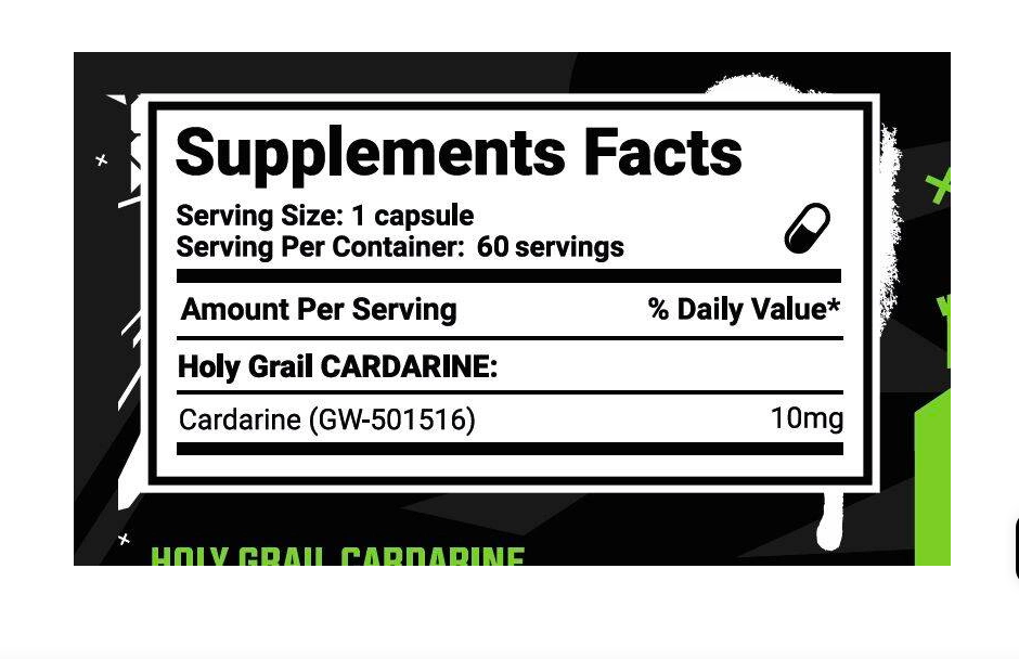 Holy Grail Holy Cardarine 60 kapsúl