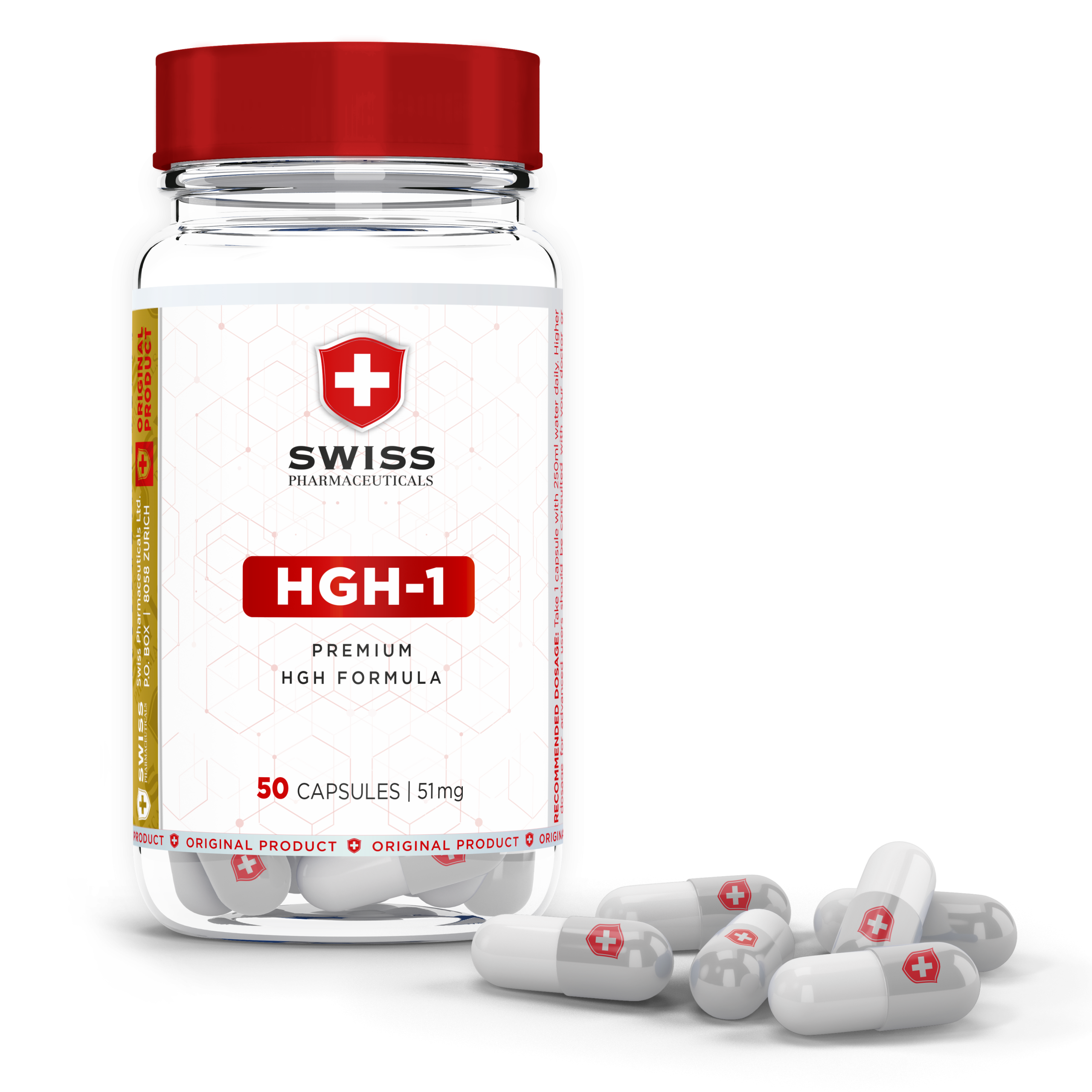 Swiss Pharmaceuticals HGH-1 50 capsules