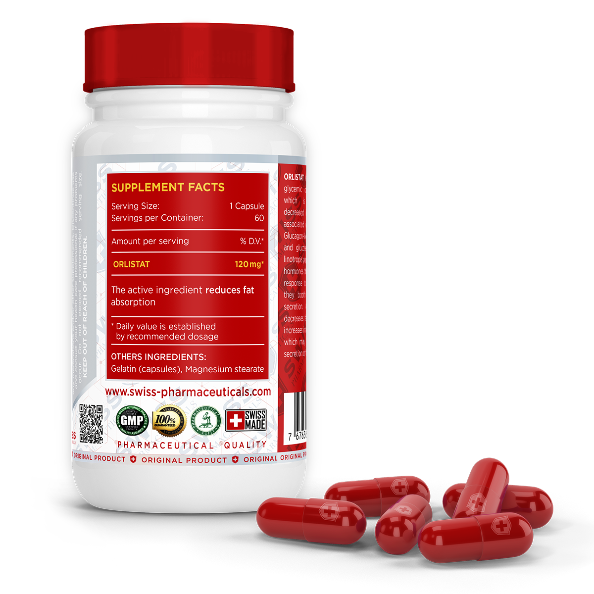 Swiss Pharmaceuticals Orlistat 60 capsules
